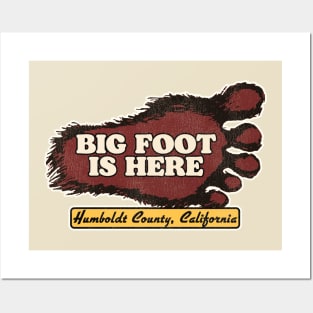 Bigfoot is Here! Sasquatch Cryptozoology Posters and Art